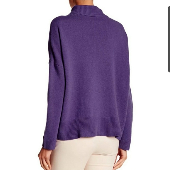 Eileen Fisher Sweaters Eileen Fisher Jasmine Purple Yak Wool Sweater Poshmark